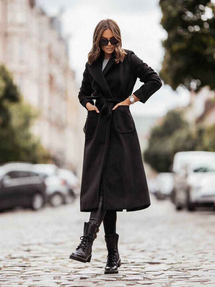 Abrigo Mujer Elegante Cálido de Invierno