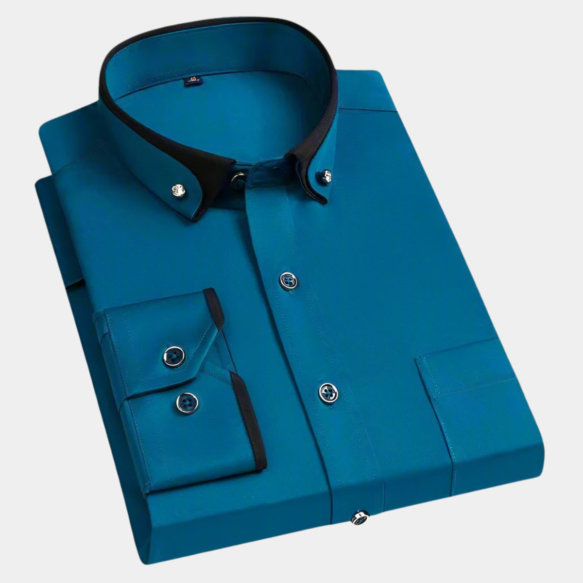 Camisa hombre formal manga larga versátil y casual