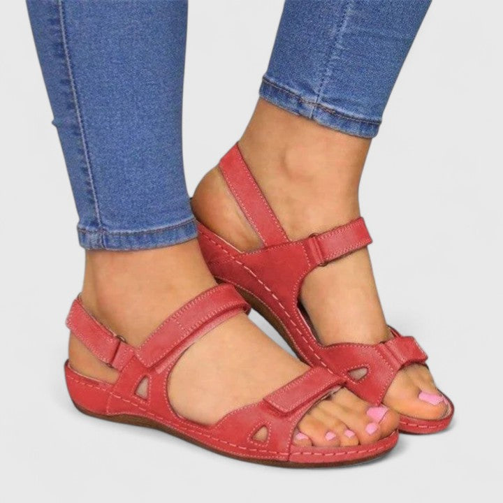 Sandalias Mujer Ortopédicas con Tiras al Tobillo y Confort