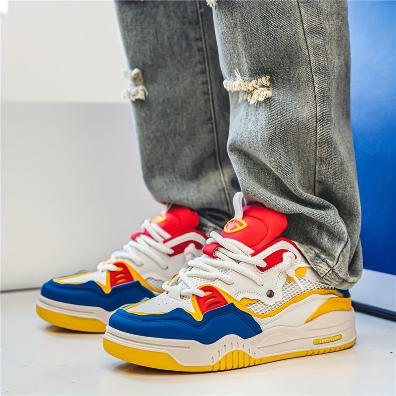 Zapatillas deportivas hombre bajas con detalles texturizados