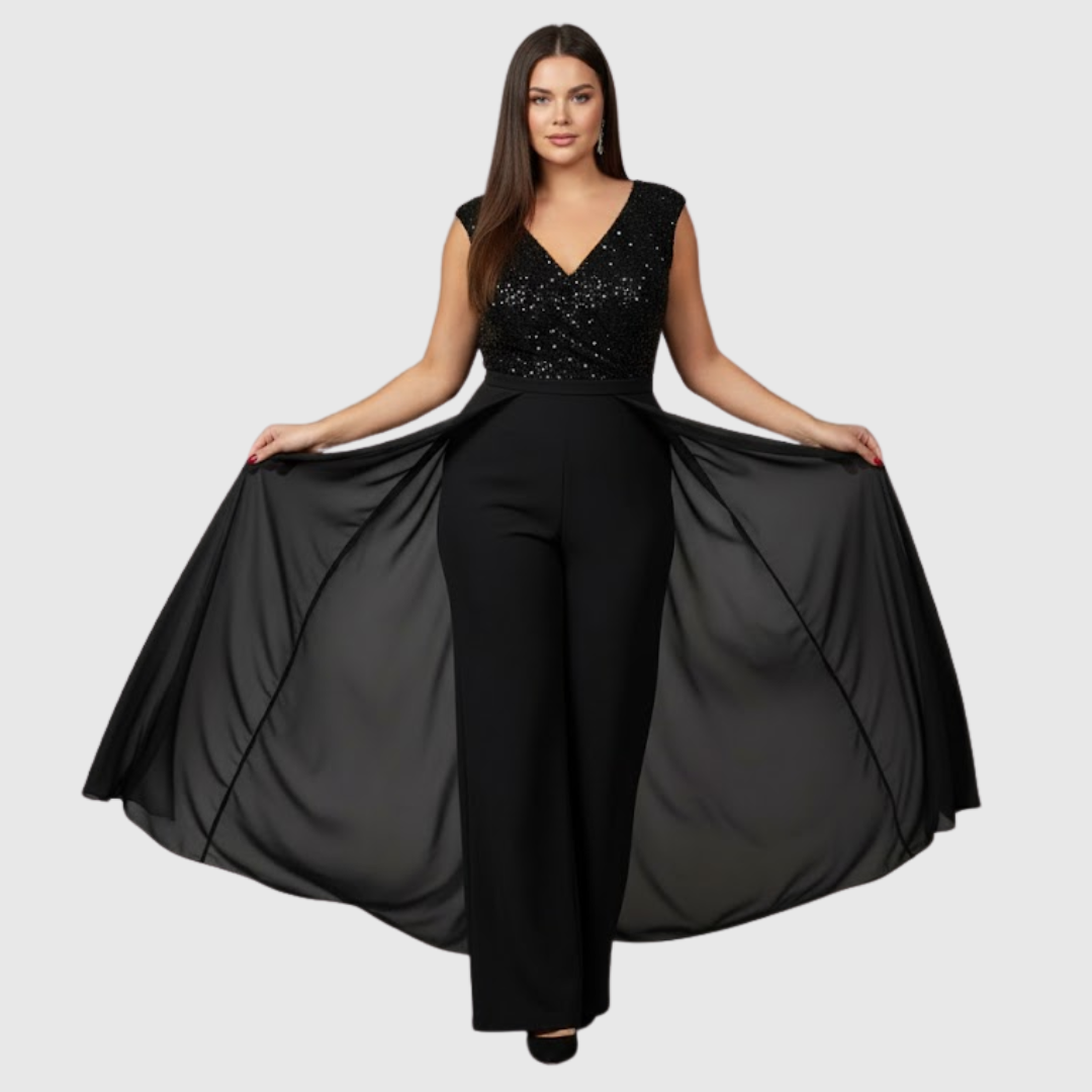 Vestido Mono Mujer Sin Mangas Elegante