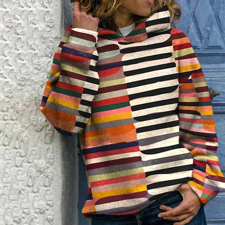 Sudadera Mujer con Capucha y Ajuste Regular