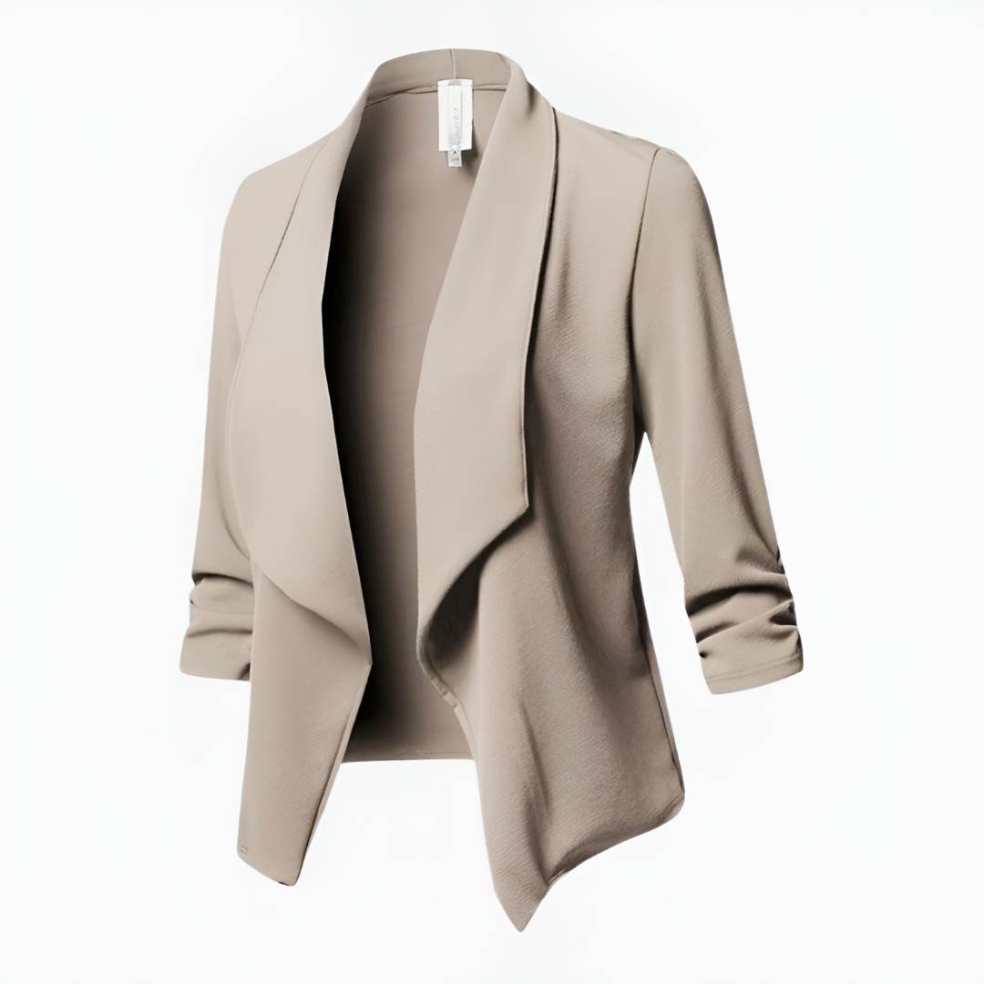 Blazer Mujer Ligero Abierto Manga Larga