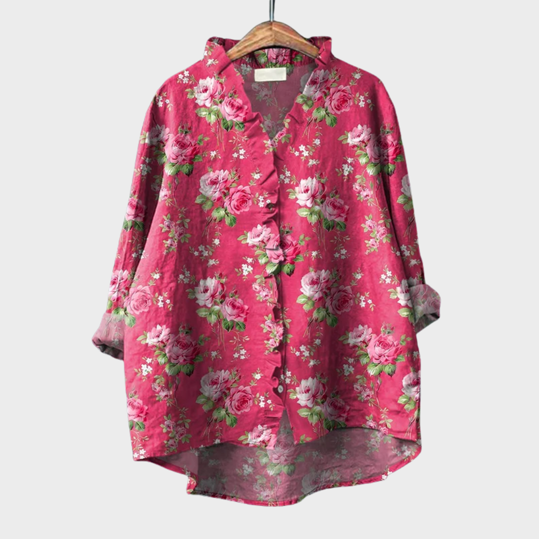 Blusa Mujer Verano Tejido Ligero Ajuste Suelto - Mavetta