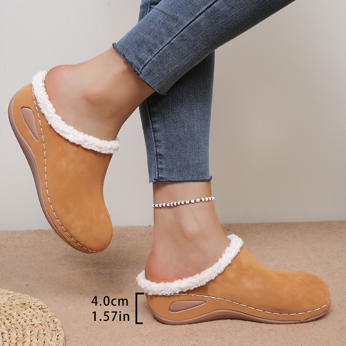 Zapatillas Ortopédicas Mujer Calidas y Comodas