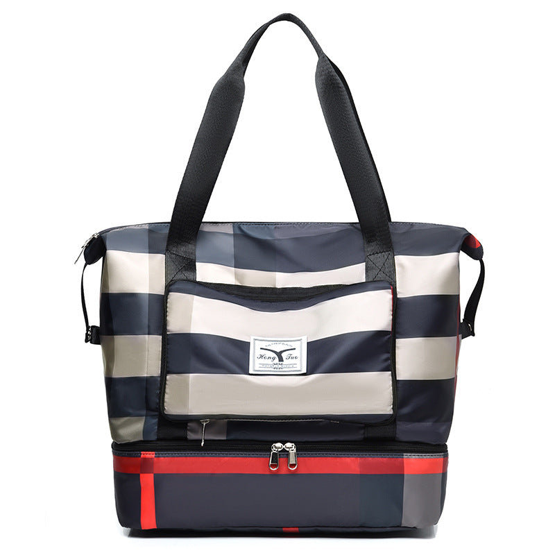 Bolsa de viaje mujer de lana ligera y grande