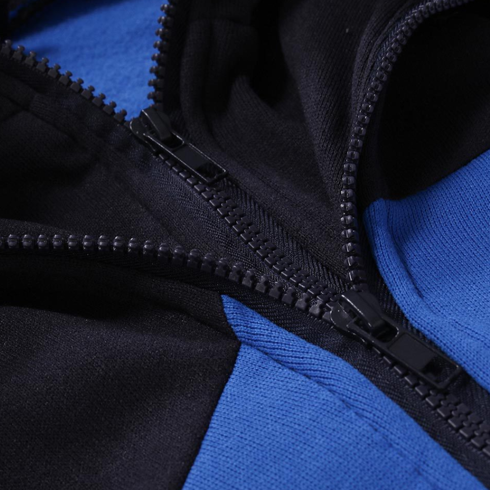 Sudadera Hombre con Cremallera y Capucha Versátil