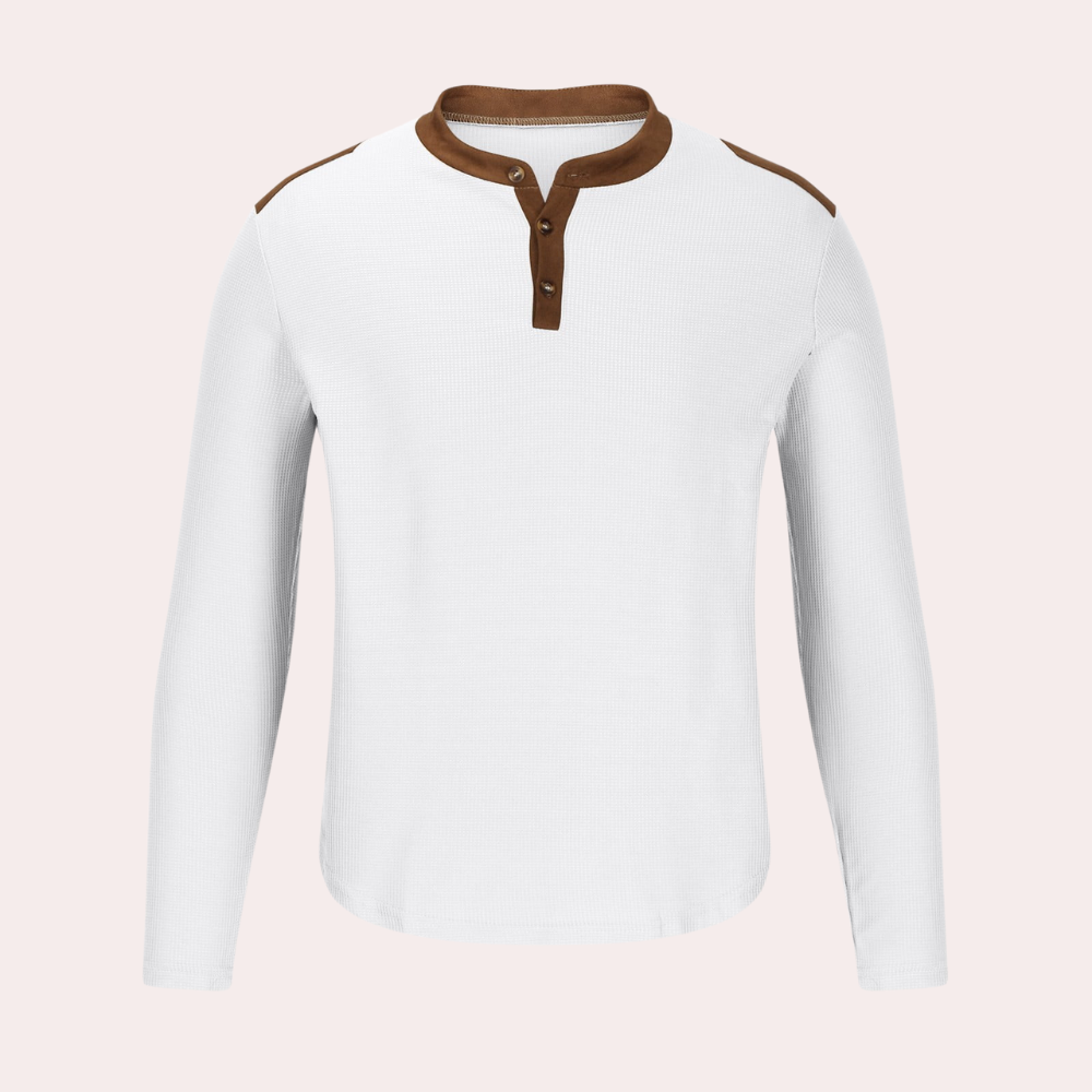 Jersey hombre casual de punto ligero