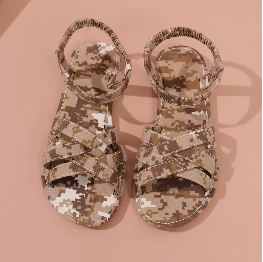 Sandalias Romanas Mujer Piel Ajuste Correa