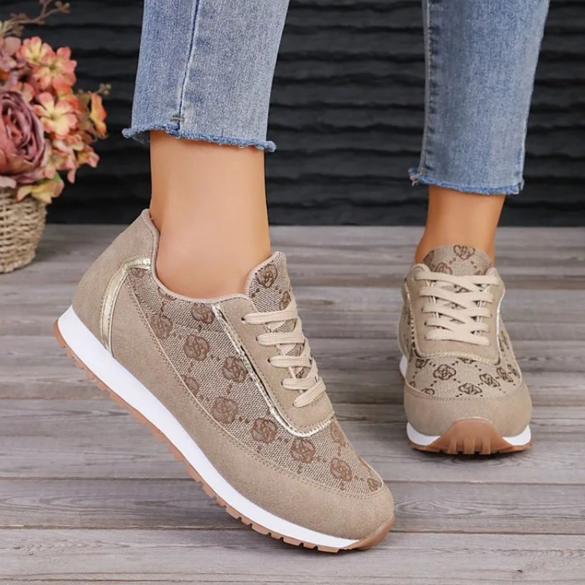 Zapatillas Urbanas Mujer Diseño Comodo Ajuste Deportivo