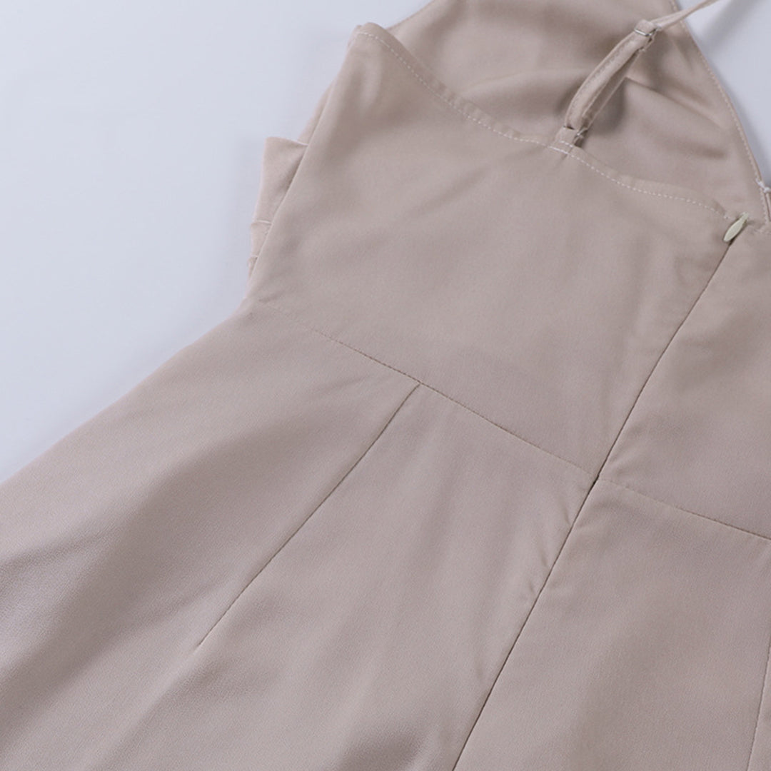 Vestido de fiesta mujer con abertura alta y diseño cómodo