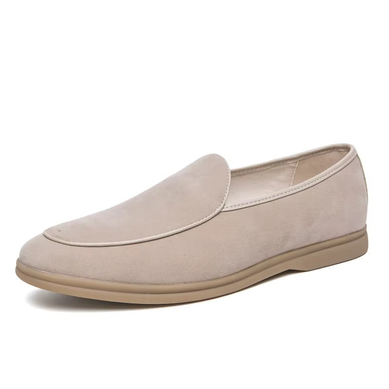 Mocasines Hombre Piel Diseño Minimalista Suela Contraste