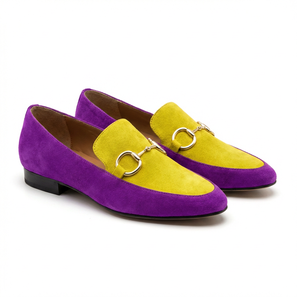 Mocasines Mujer con Hebilla Horsebit Estilo Clásico