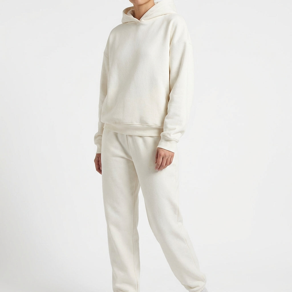 Conjunto Mujer Sudadera con Capucha y Jogger Oversize