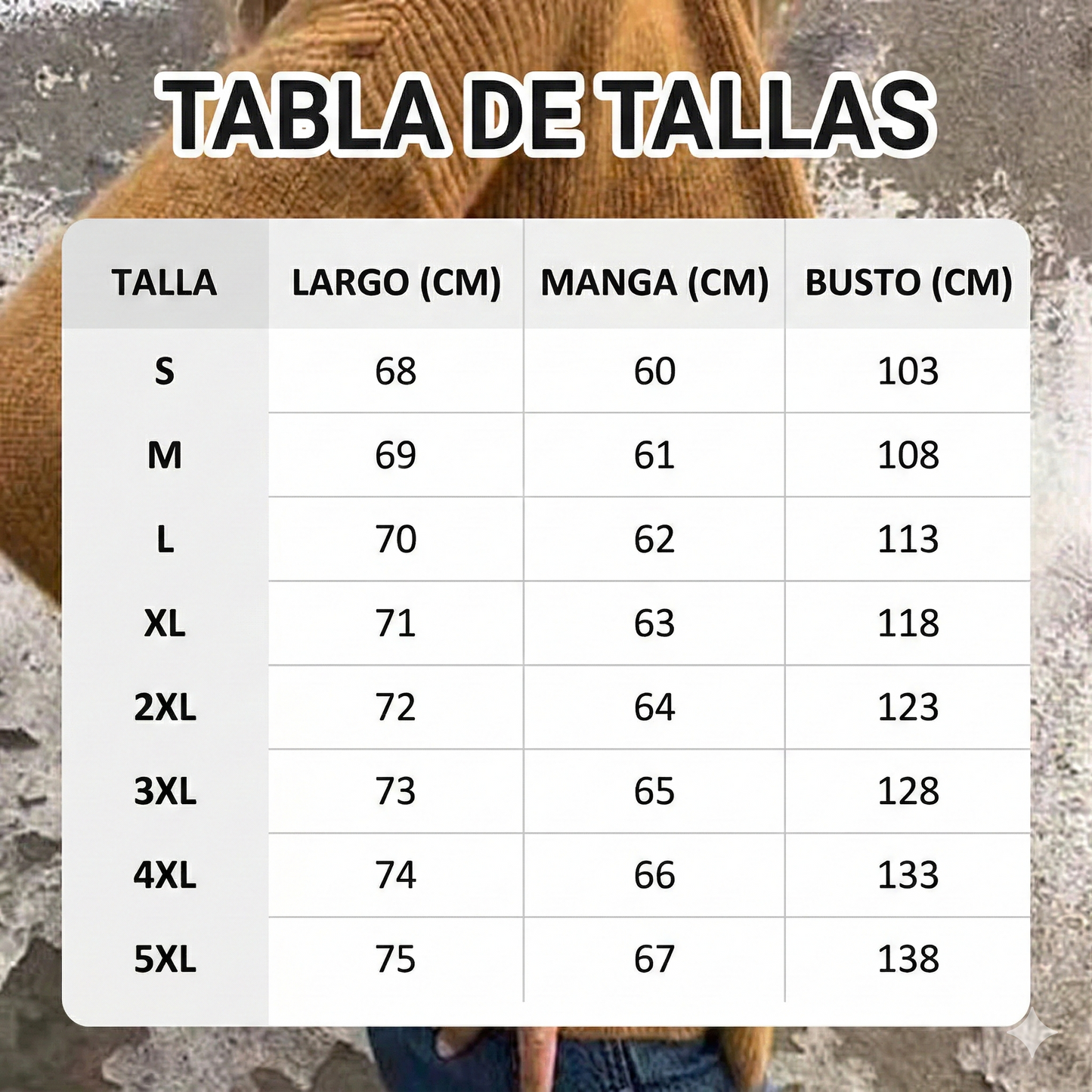 Chaqueta Mujer de Punto con Cremallera