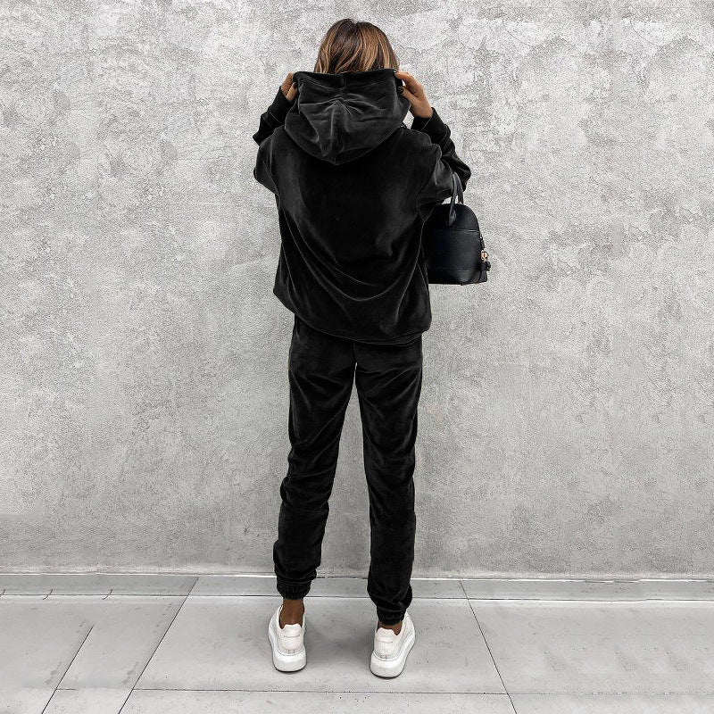 Chándal Mujer de Terciopelo Estilo Chic
