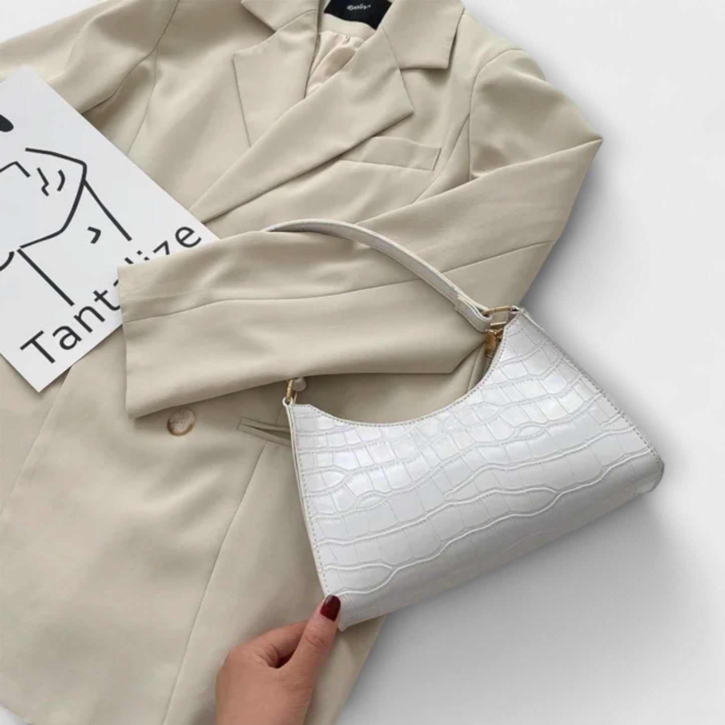 Bolso de hombro mujer clásico elegante ajustable