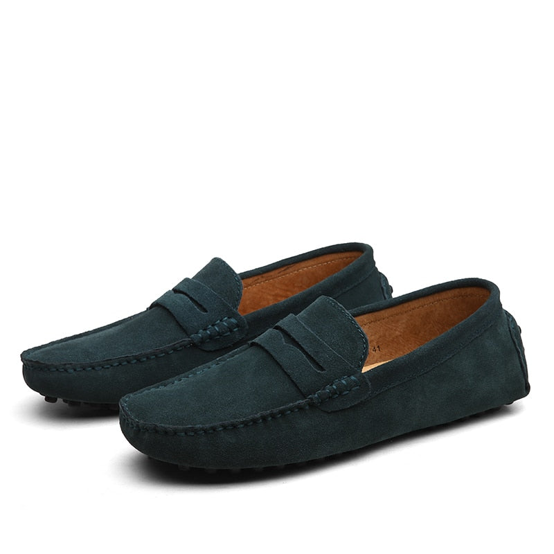 Mocasines Hombre Casual de Piel Ajuste Confortable