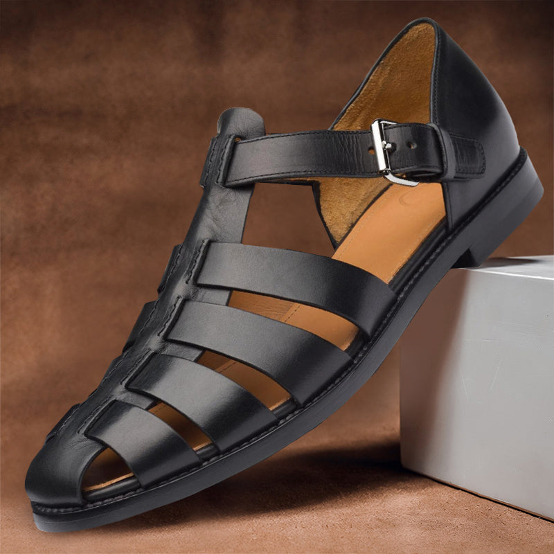 Sandalias Hombre de Cuero Clásicas y Frescas