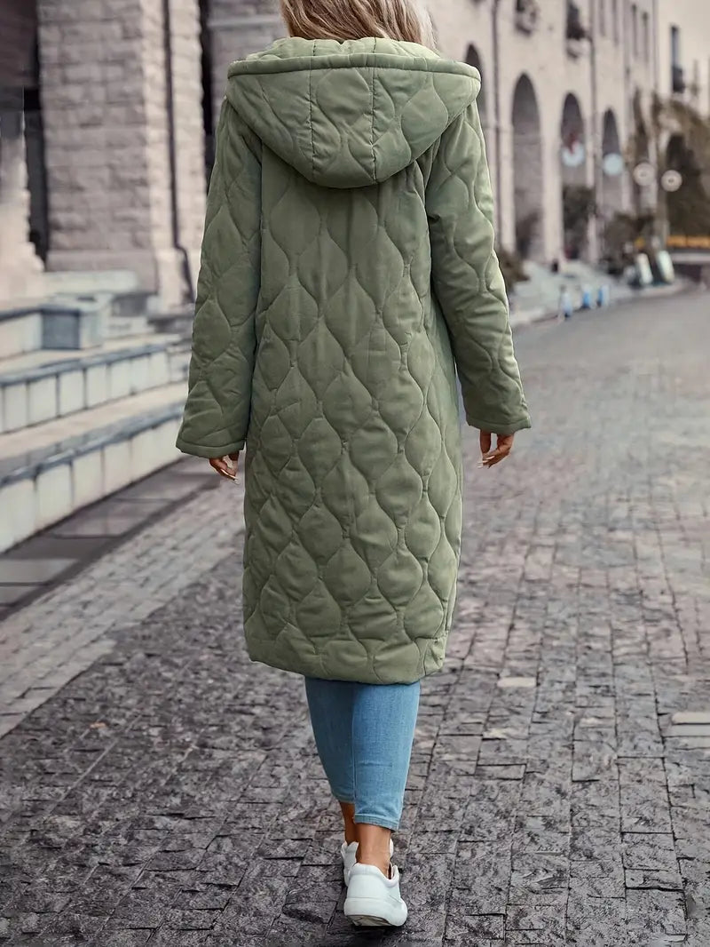 Chaqueta Mujer Acolchada Algodón Ligera Cálida