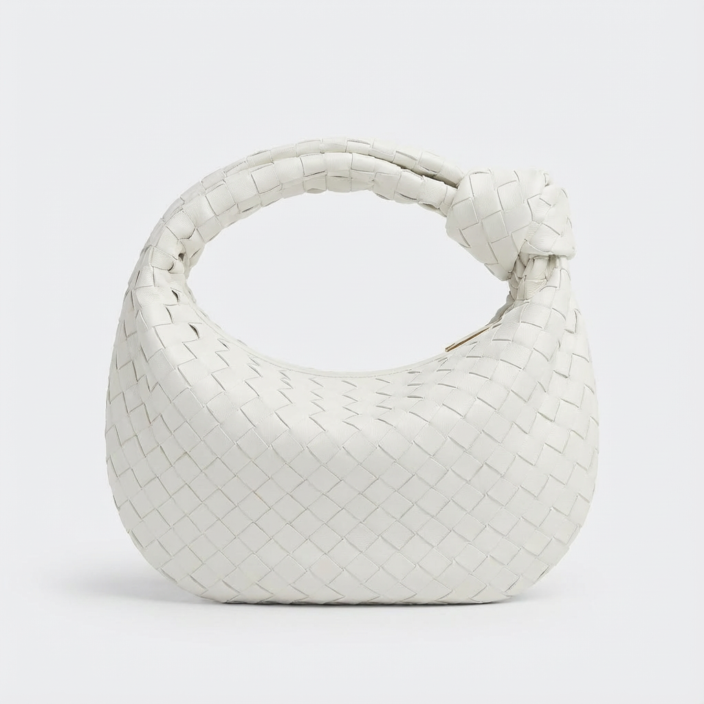 Bolso Hobo Mujer Trenzado Intrecciato Asa Anudada Elegante