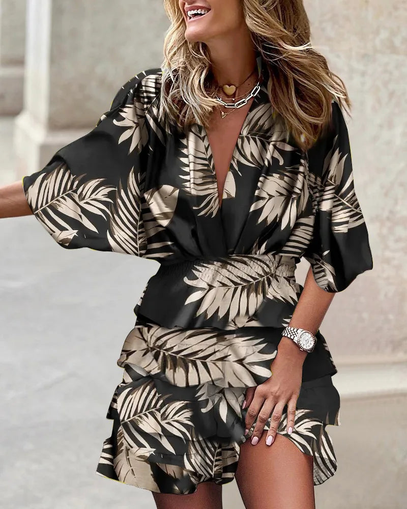Lucía | Minivestido Bohemio con Volantes para Mujer 6