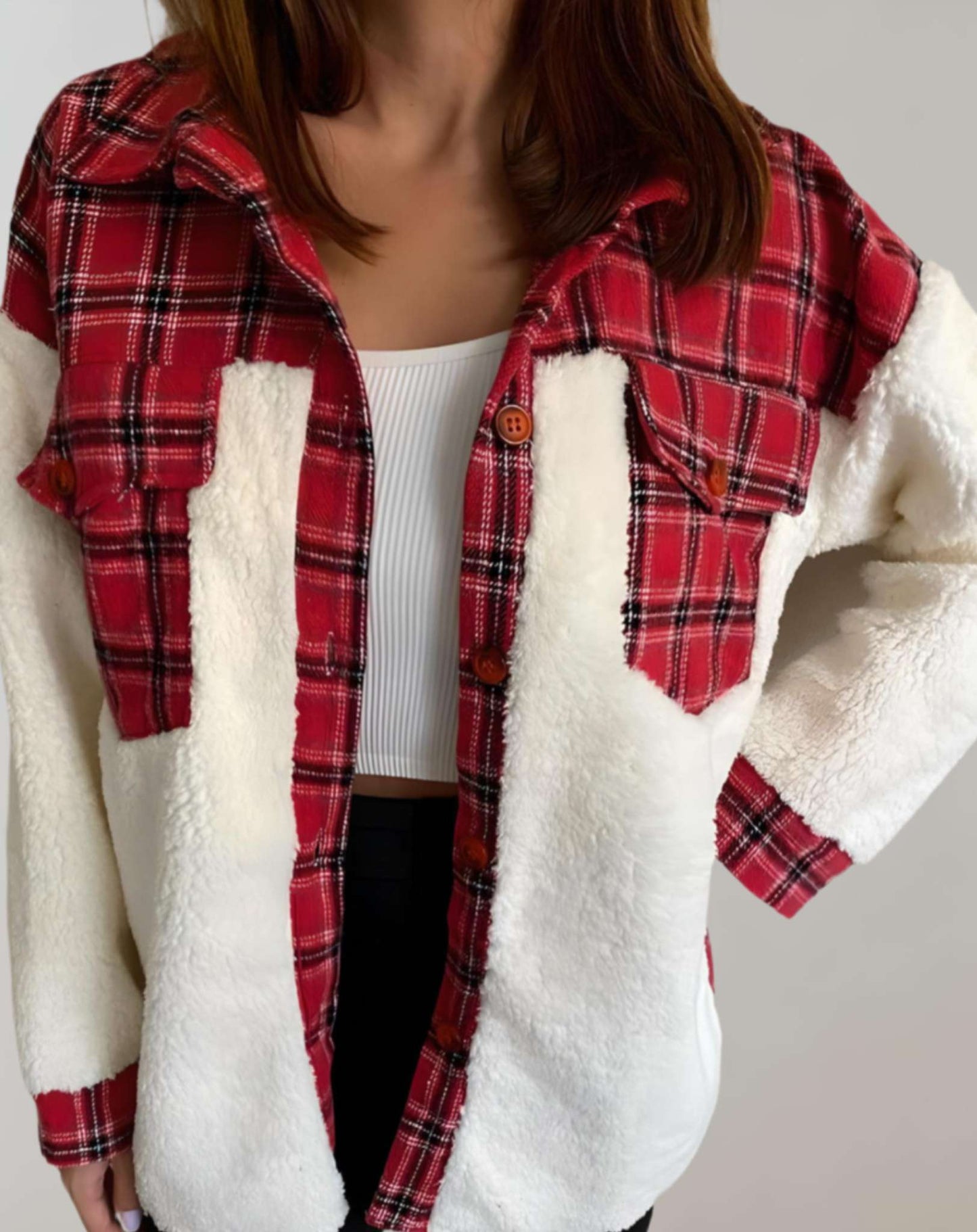 Abrigo Mujer Calido de Moda Corte Clasico
