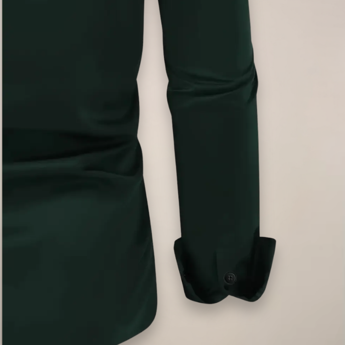 Camisa Hombre Slim Algodón Manga Larga Elegante