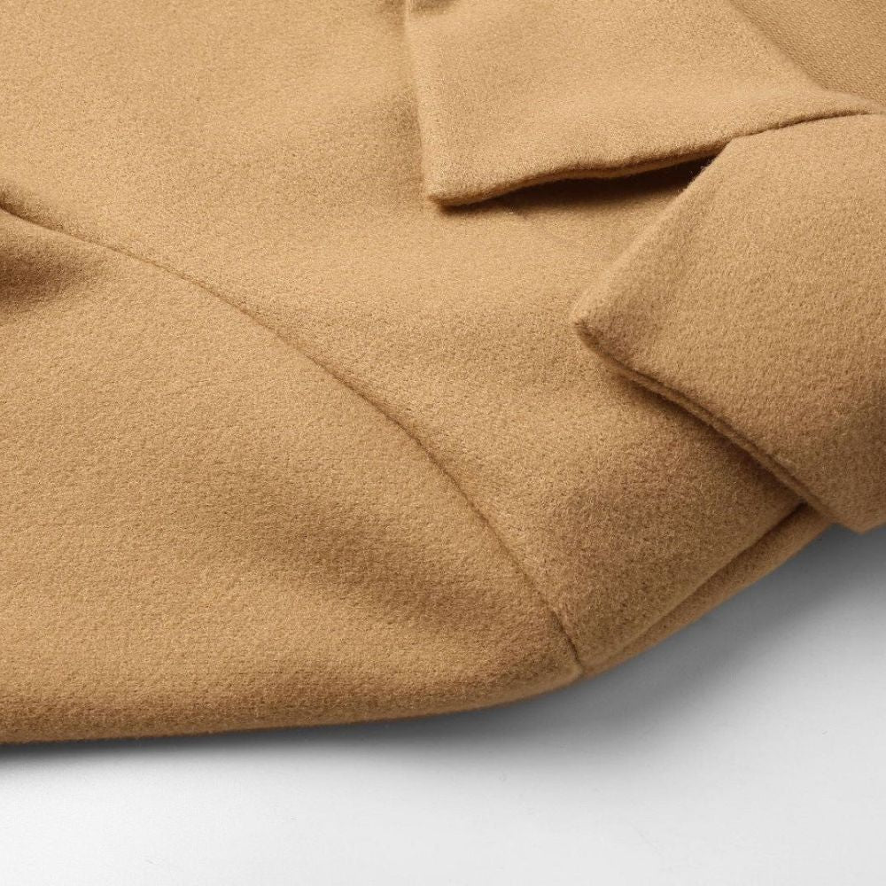 Gabardina Mujer de Invierno Ajuste Clásico