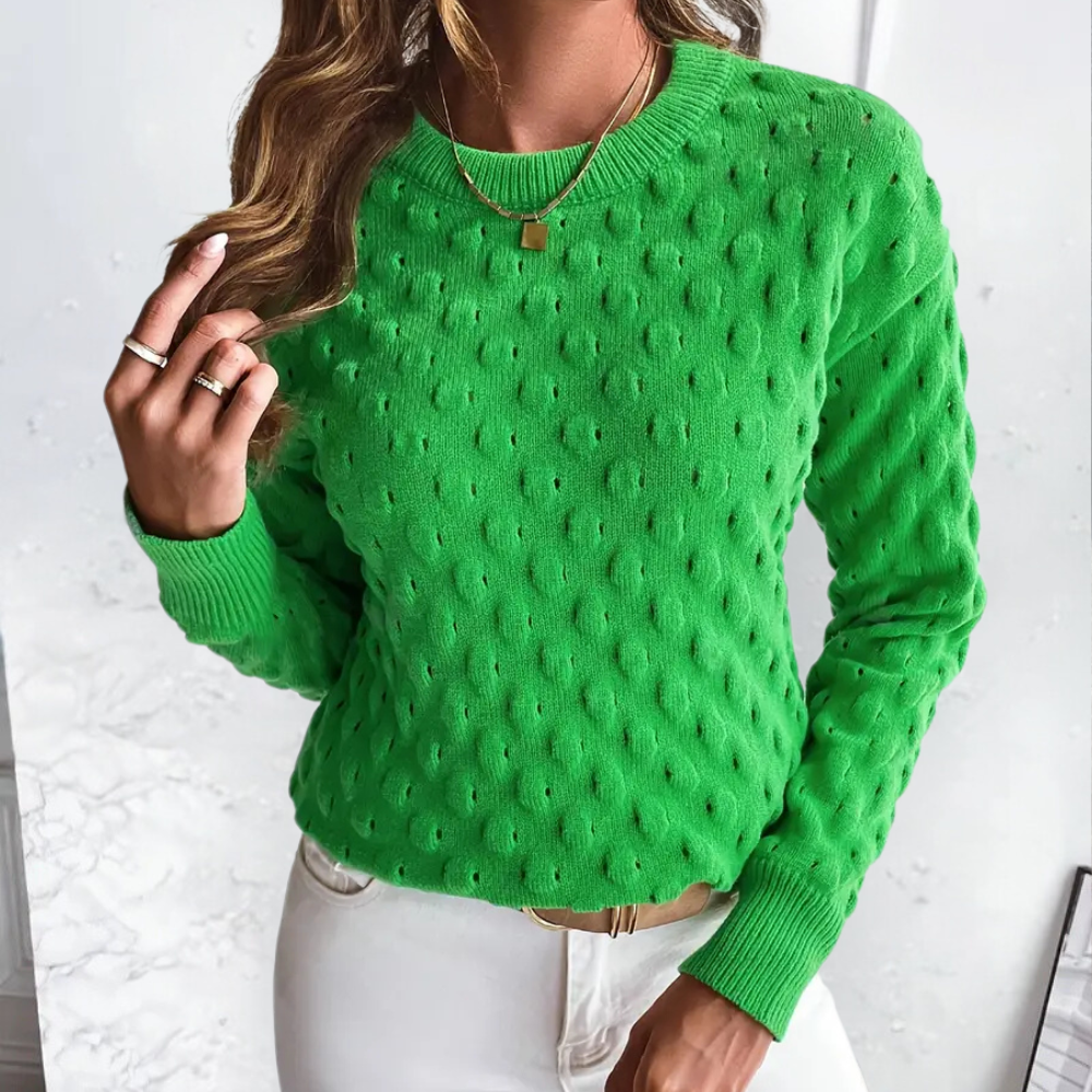 Jersey Mujer de Punto Suave Casual y Cómodo