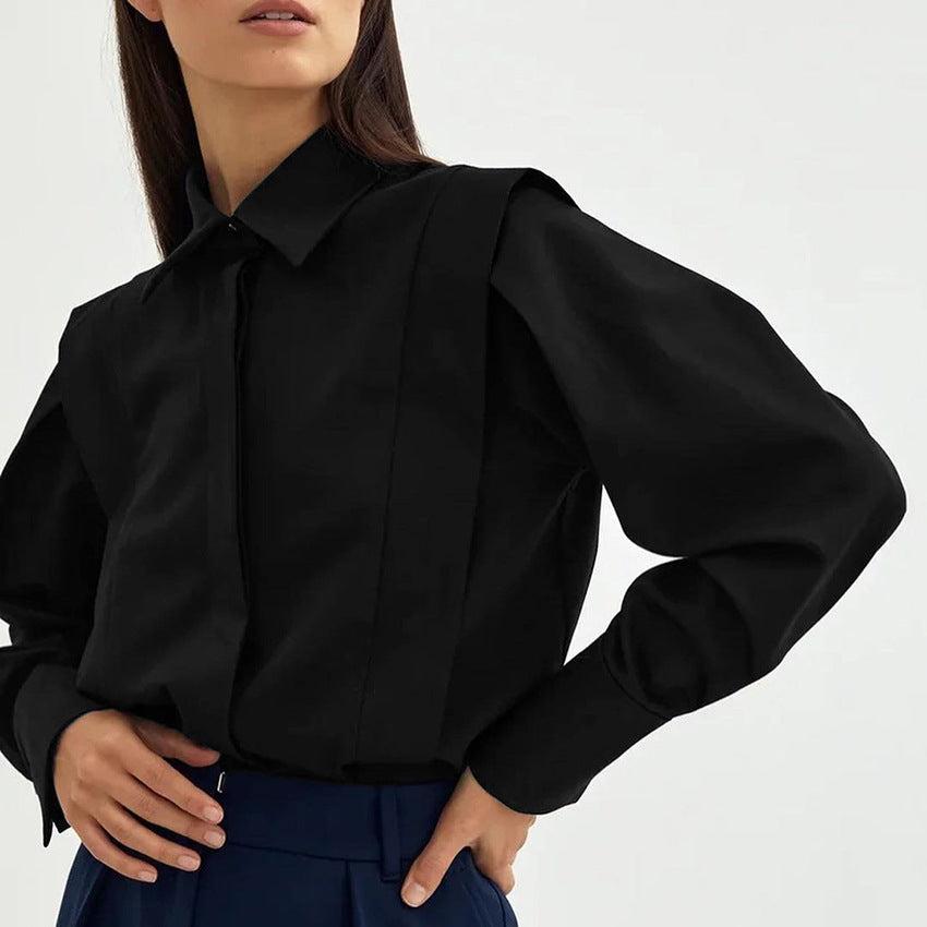 Camisa Mujer Clasica Algodon Botones