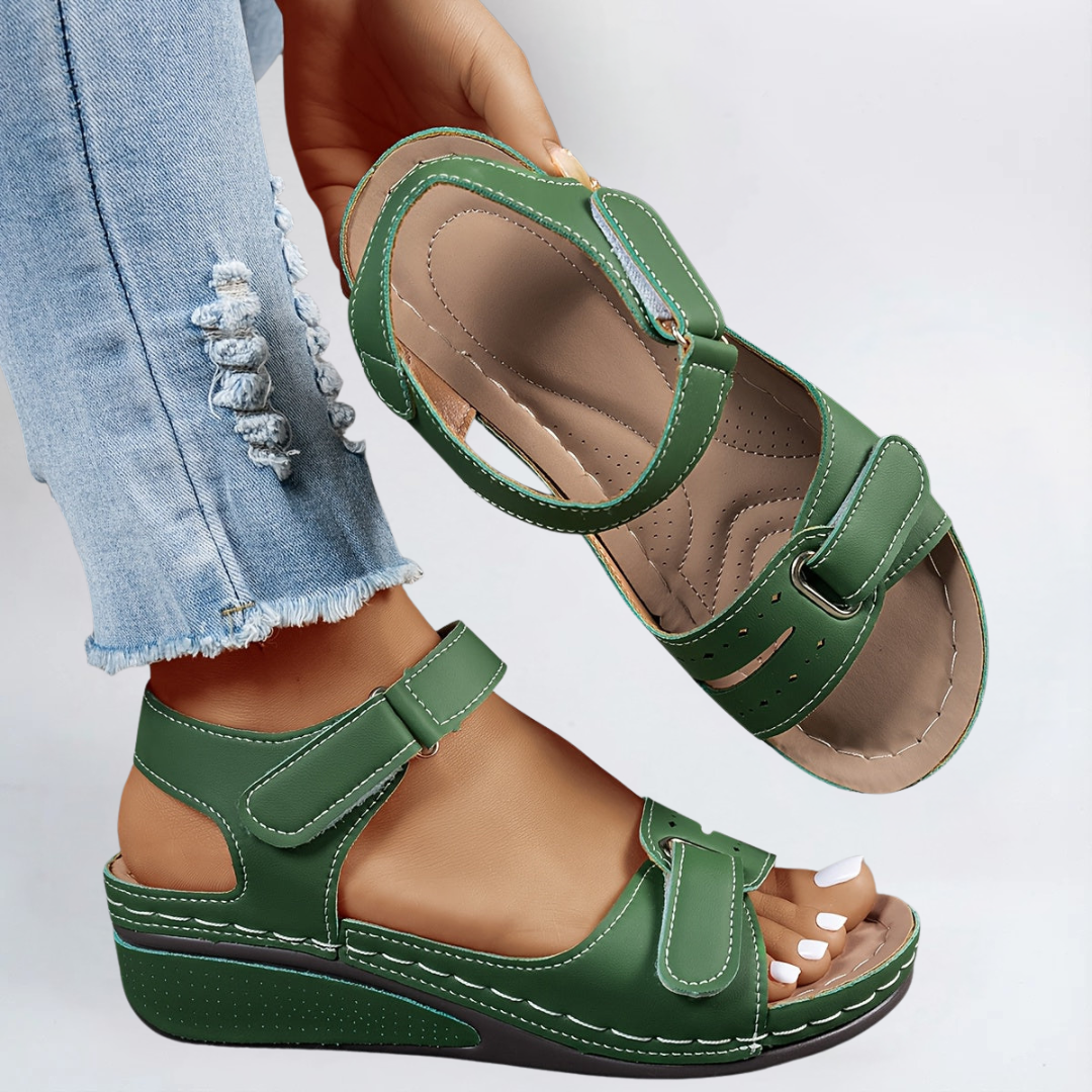 Sandalias ortopédicas mujer flexibles