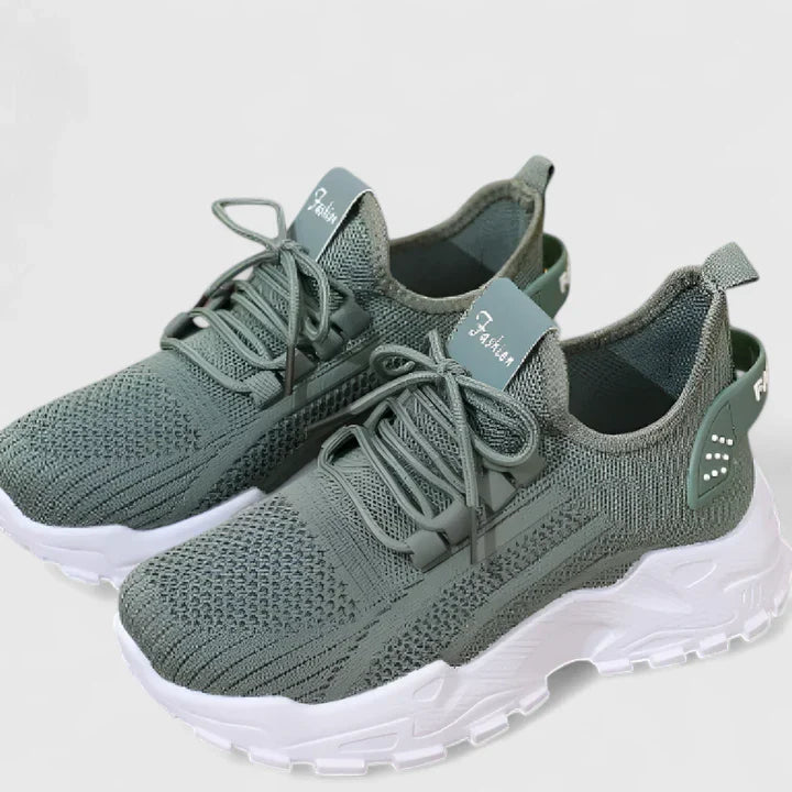 Zapatillas Mujer de Punto Transpirables Suela Ligera