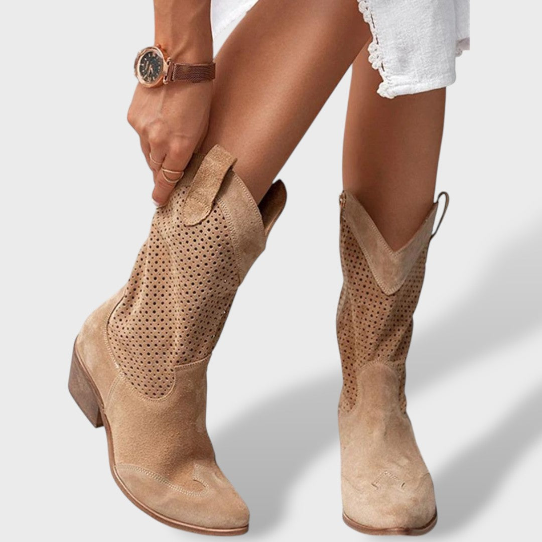 Botas Cowboy Mujer Ajuste Clasico