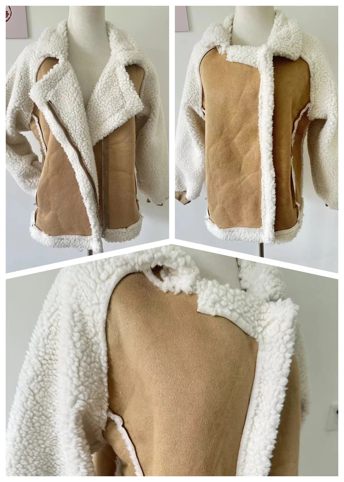 Chaqueta mujer de invierno con forro polar aislante