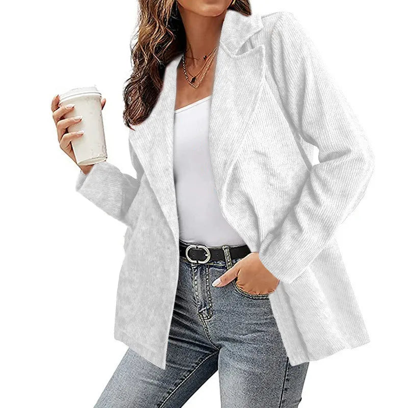 Chaqueta Mujer Otoño Invierno Ajuste Clasico