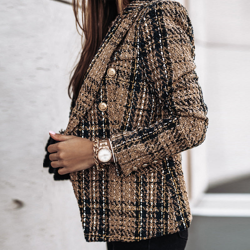 Chaqueta Mujer de Piel Sintética Ajuste Elegante