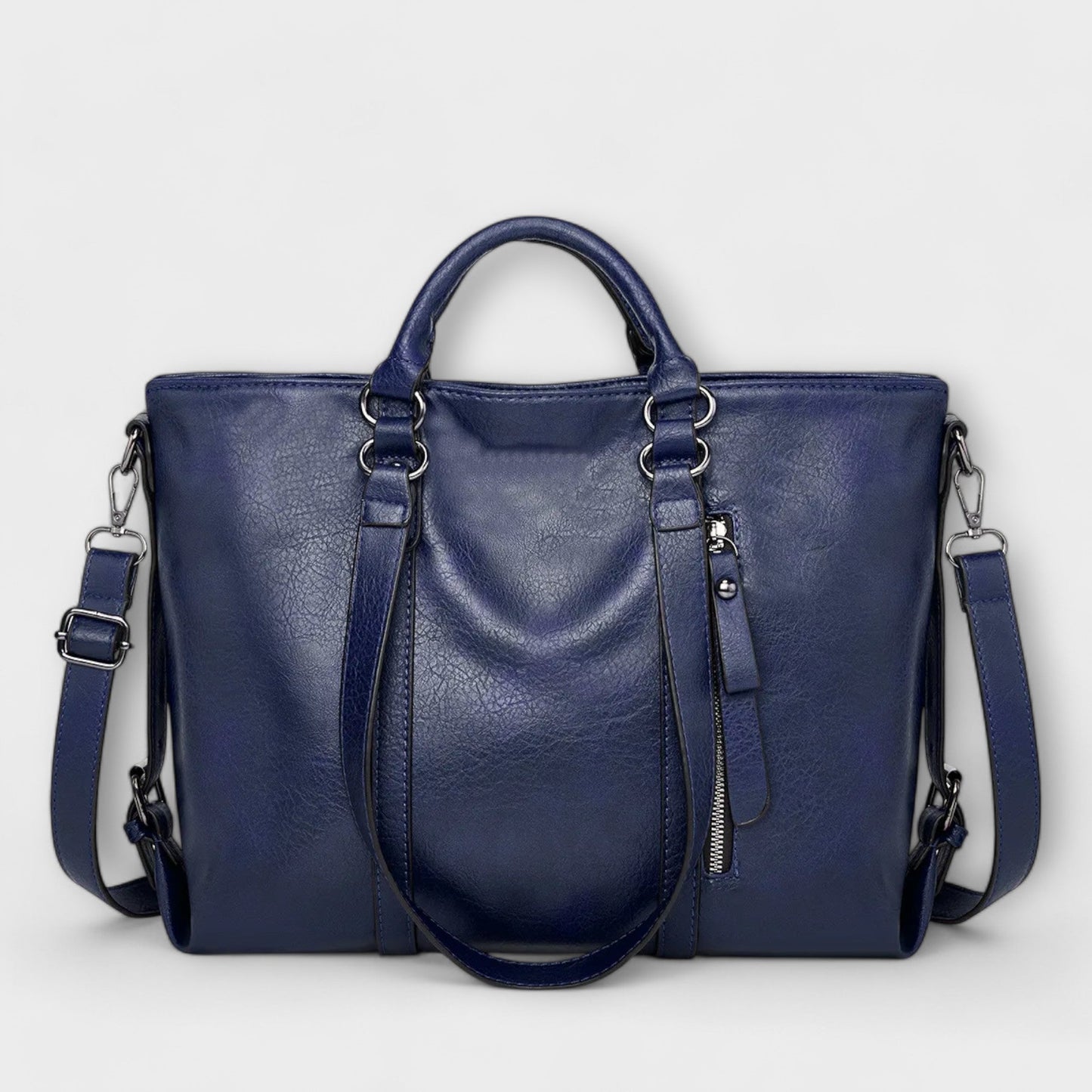 Bolso de mano mujer de trabajo piel pulida elegante