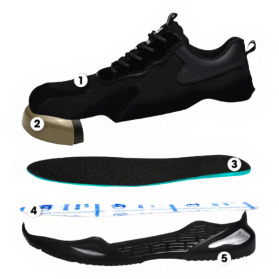 Zapatillas Seguridad Hombre Deportivas Diseño Forcefoot