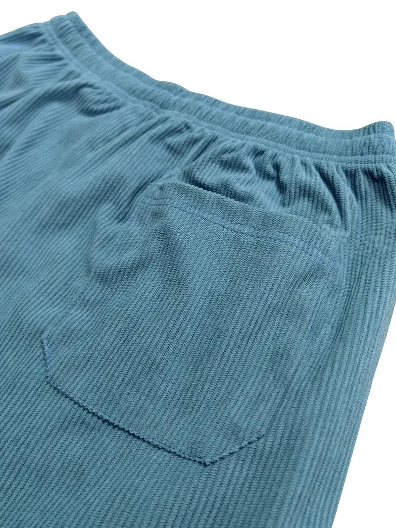 Pantalones Hombre de Pana Ajuste ComfortFit
