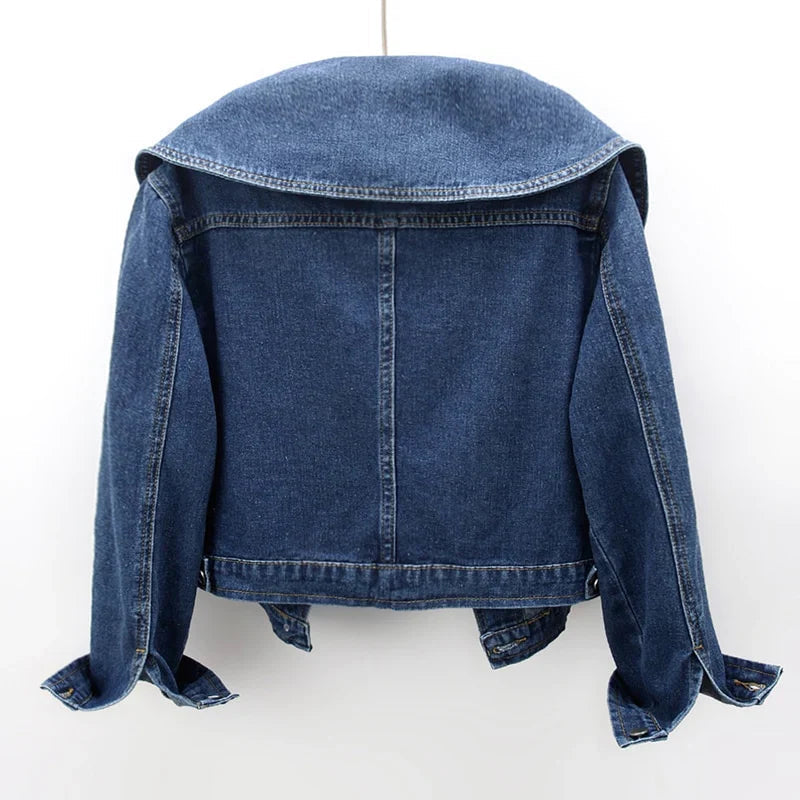 Chaqueta Vaquera Mujer Corte Clasico
