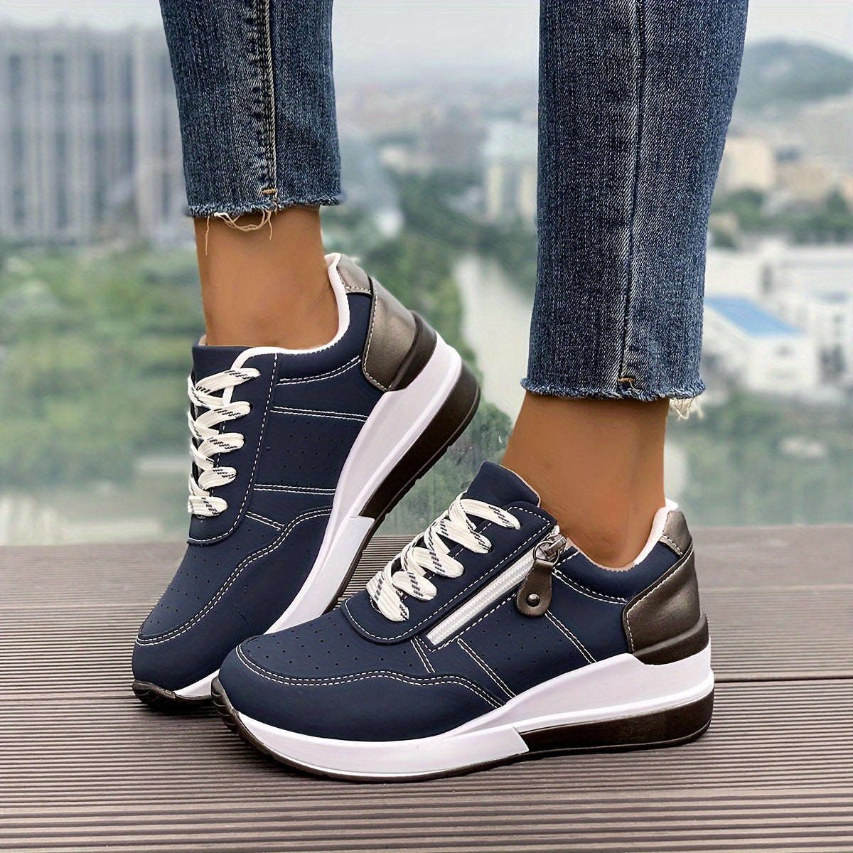 Zapatillas Mujer Comodas Estilo Casual Otono