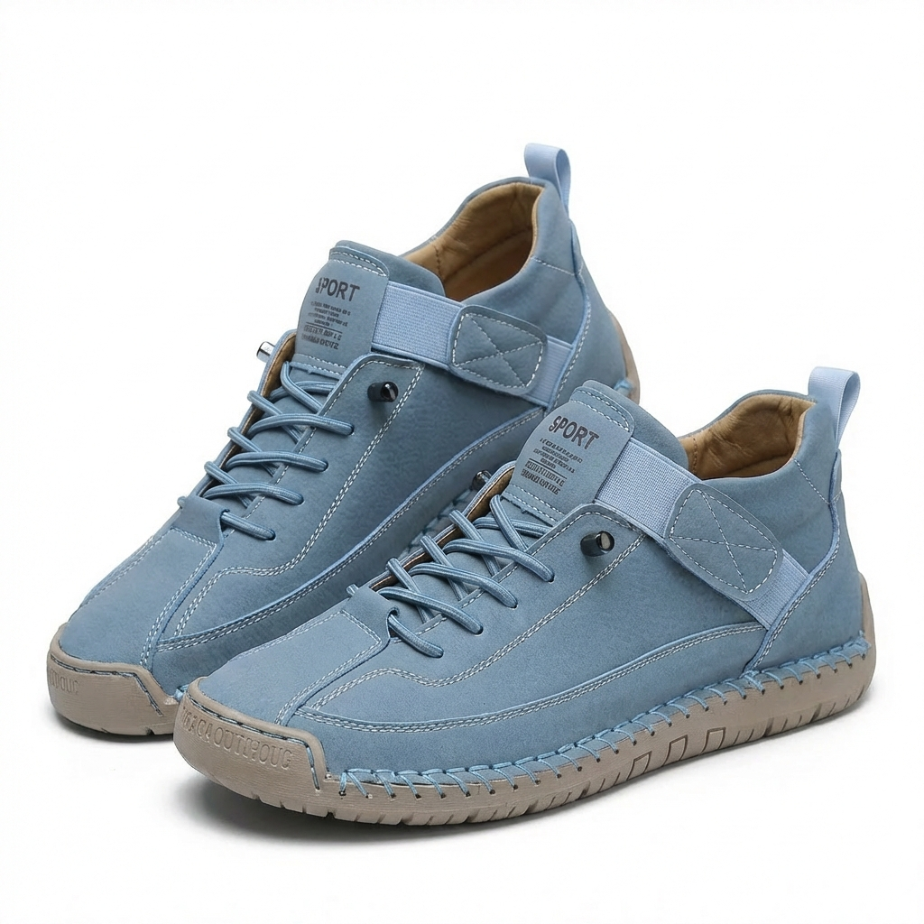 Zapatillas Mujer Costura Artesanal Estilo Casual
