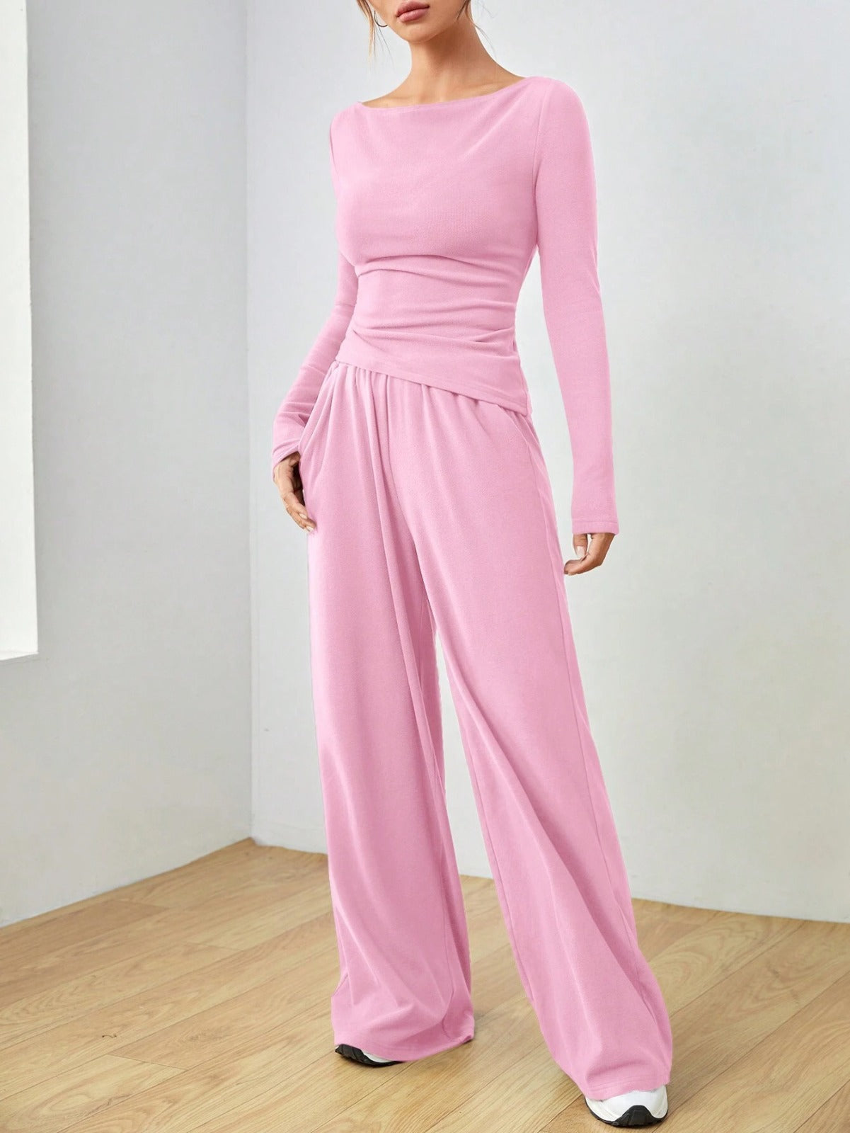 Conjunto Mujer Comodo Algodon Ajuste Relax
