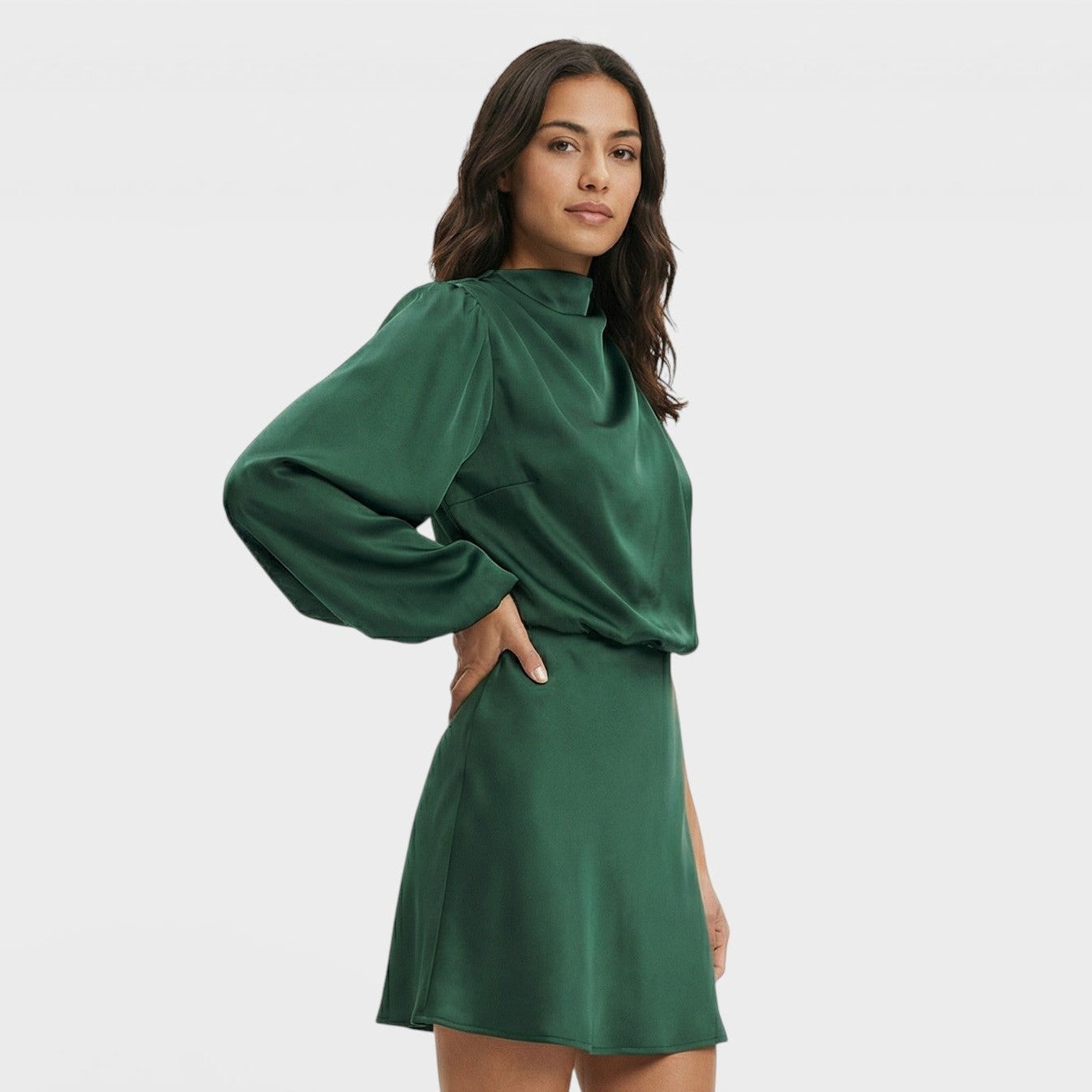 Vestido Corto Mujer Asimétrico Un Hombro