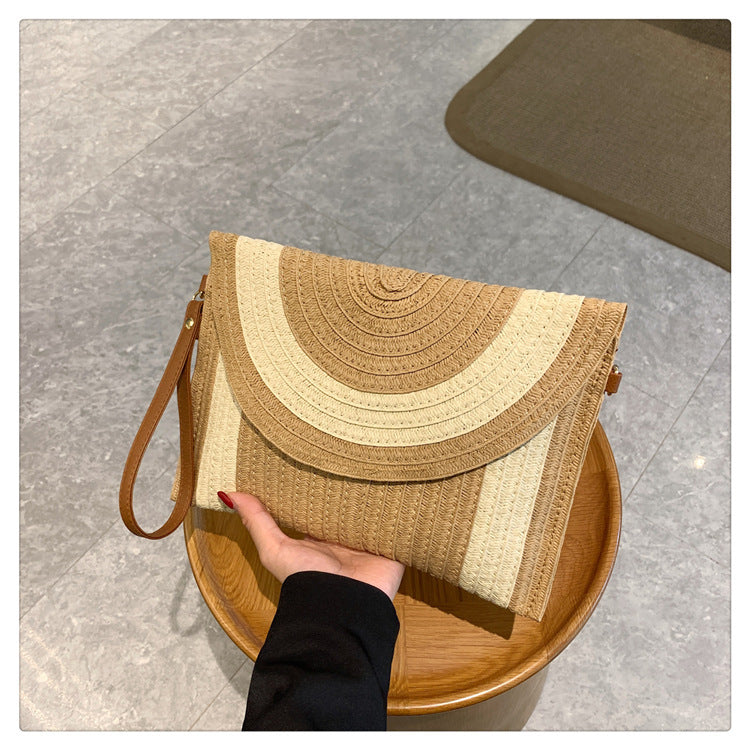 Bolso Mujer Tejido a Mano Estilo Casual