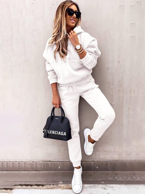 Conjunto Mujer de Chándal Algodón Cómodo Invierno y Viaje