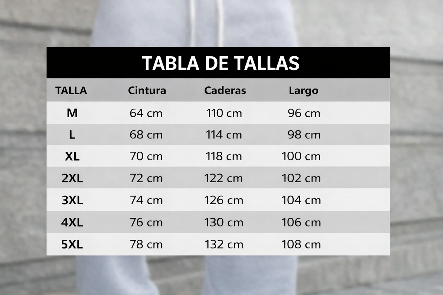 Pantalón Deportivo Hombre Algodón Holgado con Cordón y Bolsillos