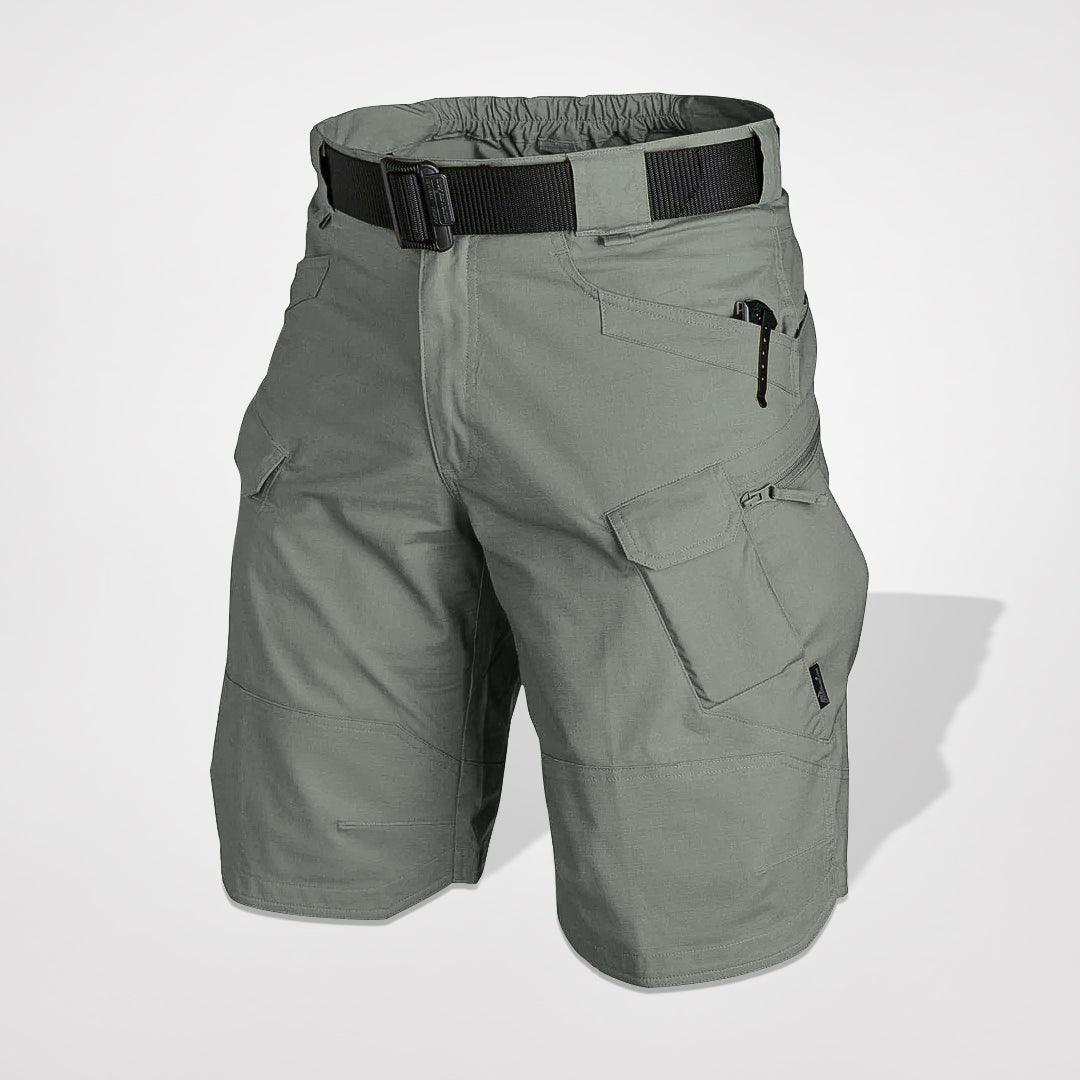 Bermudas Cargo Hombre Algodón Bolsillos Funcionales