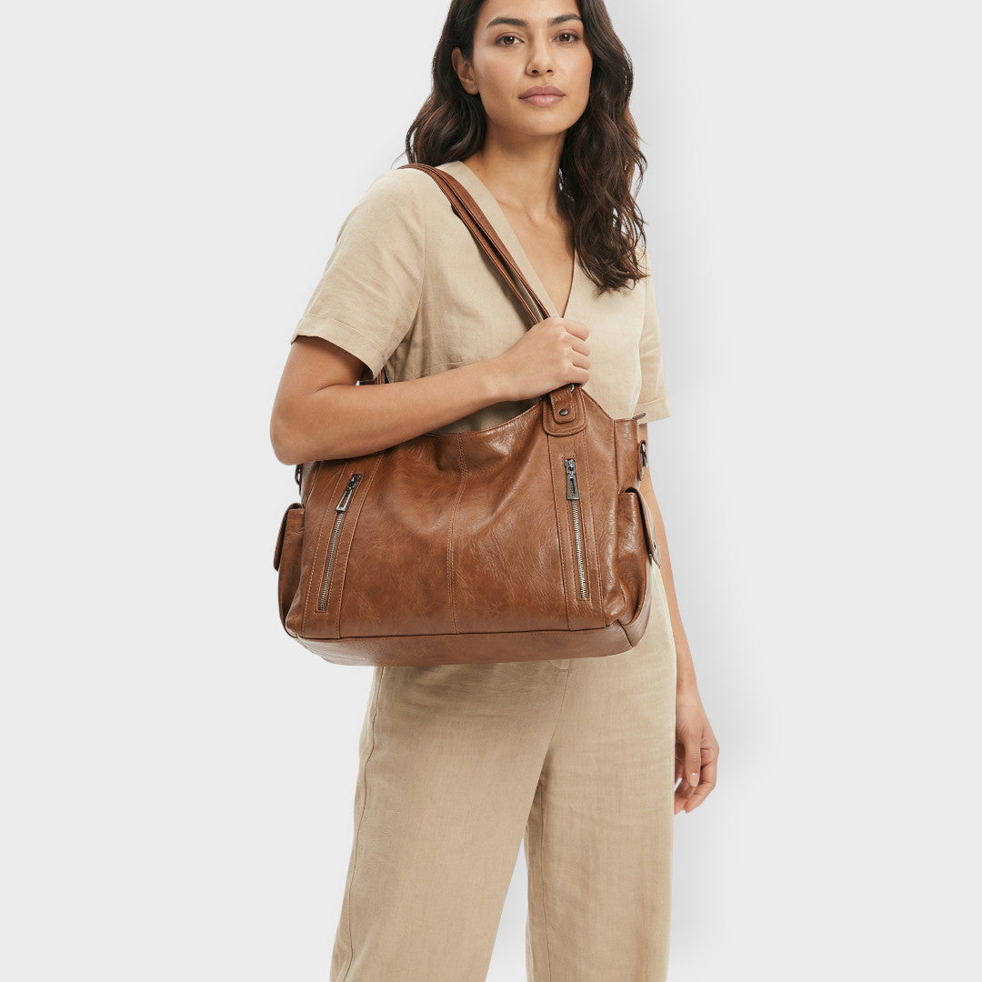 Bolso Mujer de Hombro Grande con Cremallera